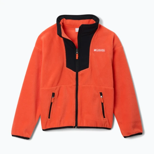 Zdjęcie produktu Bluza polarowa dziecięca Columbia Sequoia Grove Full Zip Fleece zing/black Pomarańczowy