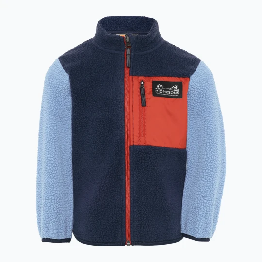 Zdjęcie produktu Bluza polarowa dziecięca Didriksons Anten 2 Fz winter blue