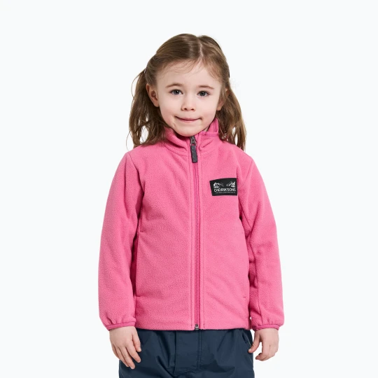 Zdjęcie produktu Bluza polarowa dziecięca Didriksons Muskot sweet pink