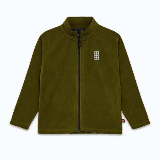 Zdjęcie produktu Bluza polarowa dziecięca LEGO Lwsinclair 703 dark khaki Zielony