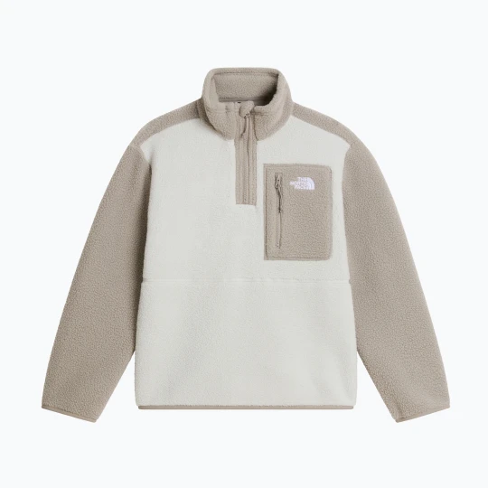 Zdjęcie produktu Bluza polarowa dziecięca The North Face Yumiori 1 / 4 Zip cumulus cloud / s Szary