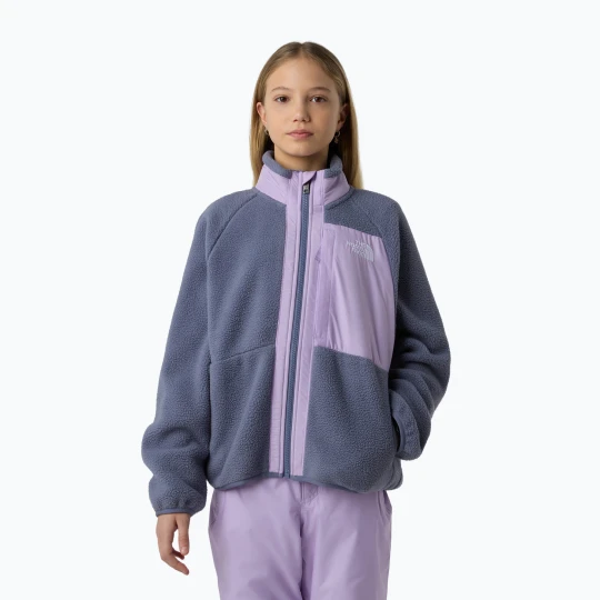 Zdjęcie produktu Bluza polarowa dziecięca The North Face Yumiori Full Zip twilight galaxy/lite lilac Fioletowy