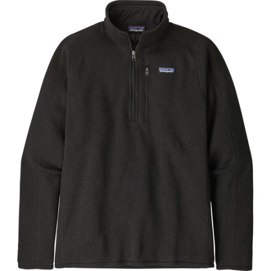 Zdjęcie produktu Bluza polarowa męska Better Sweater 1 / 4 Zip Fleece Patagonia Czarny