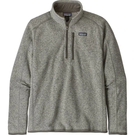Zdjęcie produktu Bluza polarowa męska Better Sweater 1 / 4 Zip Fleece Patagonia Szary