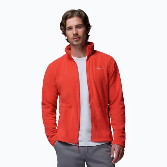 Zdjęcie produktu Bluza polarowa męska Columbia Fast Trek Light Full Zip Fleece super sonic Czerwony