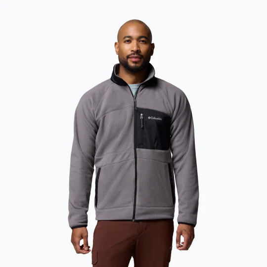 Zdjęcie produktu Bluza polarowa męska Columbia Fast Trek Overlay Full Zip city grey / black