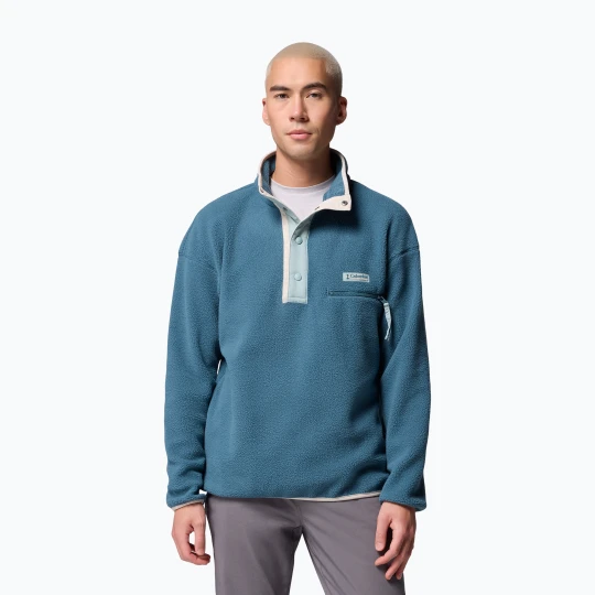 Zdjęcie produktu Bluza polarowa męska Columbia Helvetia II Half Snap Fleece everblue