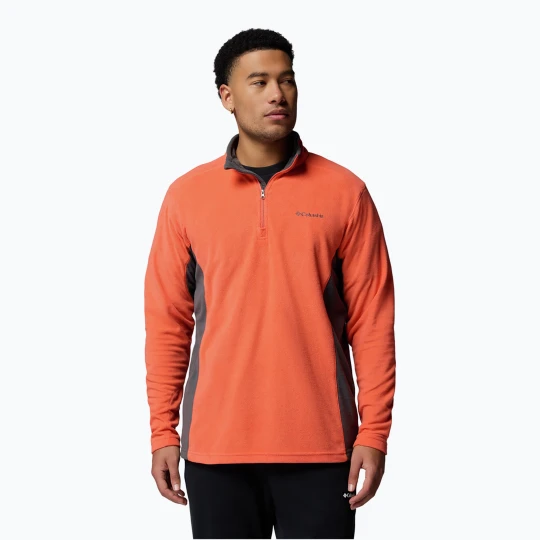 Zdjęcie produktu Bluza polarowa męska Columbia Klamath Range II HZ zing / shark Czerwony