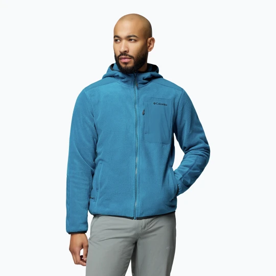 Zdjęcie produktu Bluza polarowa męska Columbia Pacific Arch 200 Hooded FZ Fleece Phoenix Blue