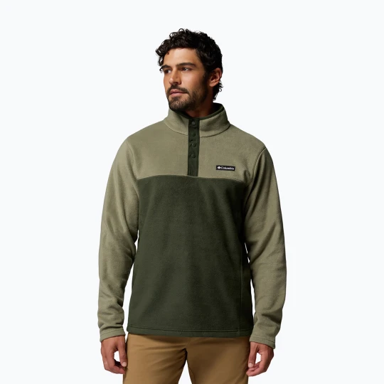 Zdjęcie produktu Bluza polarowa męska Columbia Steens Mountain Half Snap II stone green / greenscape