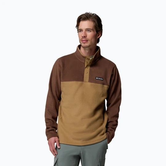 Zdjęcie produktu Bluza polarowa męska Columbia Steens Mountain Half Snap II tobacco / delta Brązowy