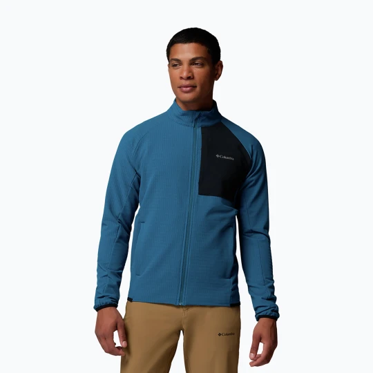 Zdjęcie produktu Bluza polarowa męska Columbia Superior Summit Grid Full Zip phoenix blue