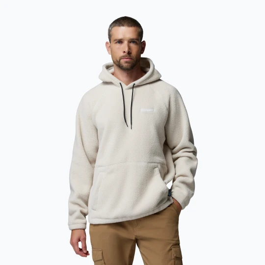 Zdjęcie produktu Bluza polarowa męska Columbia Timber Crest MTR Fleece Hoodie dark stone Beżowy