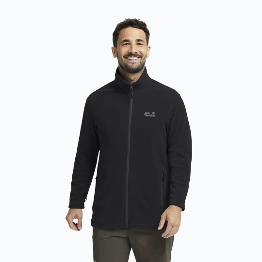 Zdjęcie produktu Bluza polarowa męska Jack Wolfskin Taunus 100 Full Zip black