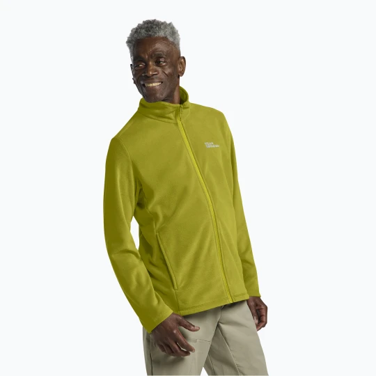 Zdjęcie produktu Bluza polarowa męska Jack Wolfskin Taunus Fz chartreuse Żółty