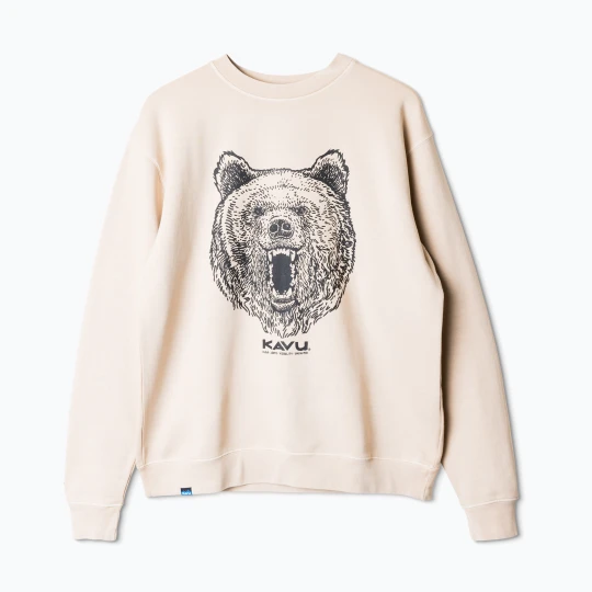 Zdjęcie produktu Bluza polarowa męska KAVU Core Crew irish cream Beżowy