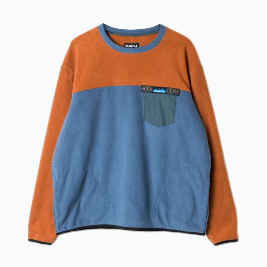 Zdjęcie produktu Bluza polarowa męska KAVU Crew Who orion night sky Niebieski
