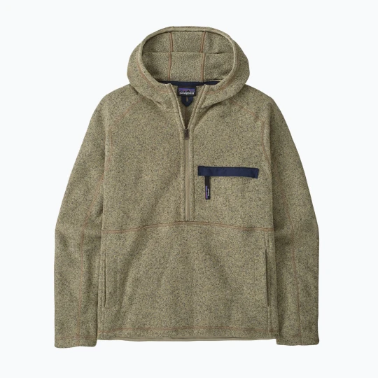 Zdjęcie produktu Bluza polarowa męska Patagonia Better Sweater 1 / 2 Zip Pullover weathered stone Brązowy