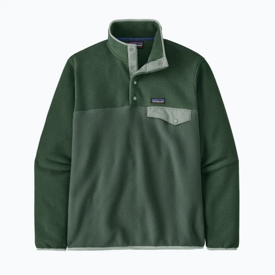 Zdjęcie produktu Bluza polarowa męska Patagonia Lightweight Synchilla Snap-T Pullover canopy green