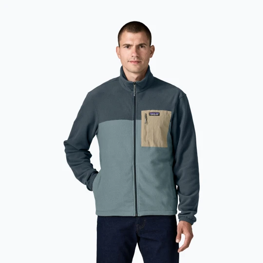 Zdjęcie produktu Bluza polarowa męska Patagonia Micro D Patch Pocket blue sage