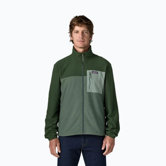 Zdjęcie produktu Bluza polarowa męska Patagonia Micro D Patch Pocket canopy green