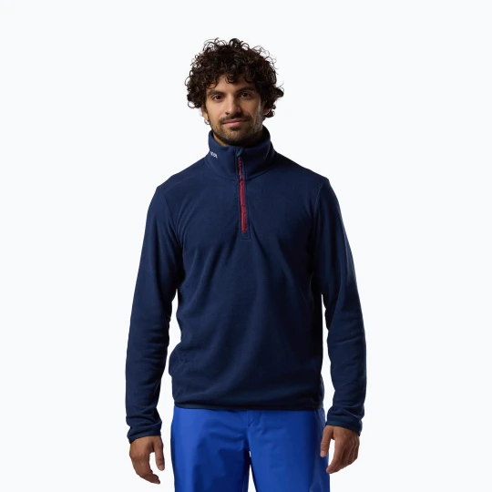 Zdjęcie produktu Bluza polarowa męska Rossignol Quarter Zip Fleece dark navy Granatowy