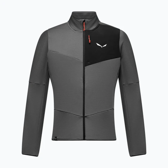 Zdjęcie produktu Bluza polarowa męska Salewa Ortles Fleece Full Zip Onyx / 0910 Szary