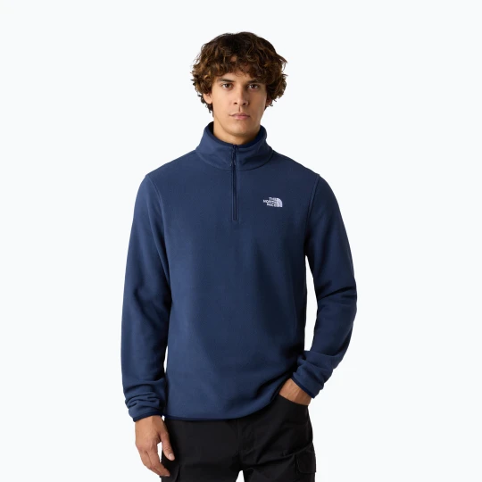 Zdjęcie produktu Bluza polarowa męska The North Face Glacier Fleece 1 / 4 Zip summit navy Granatowy