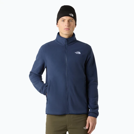 Zdjęcie produktu Bluza polarowa męska The North Face Glacier Fleece summit navy Granatowy