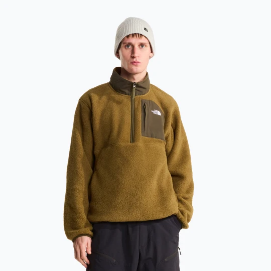 Zdjęcie produktu Bluza polarowa męska The North Face Yumiori Off Peak 1 / 2 Zip caraway seed / ne Zielony
