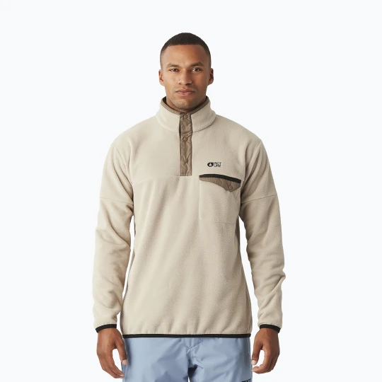 Zdjęcie produktu Bluza polarowa narciarska męska Picture Arcca 1 / 4 Zip pure cashmere Beżowy
