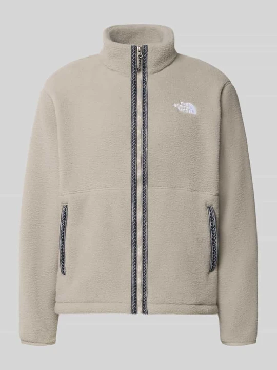 Zdjęcie produktu Bluza polarowa o regularnym kroju z wyszywanym logo The North Face Kamienny