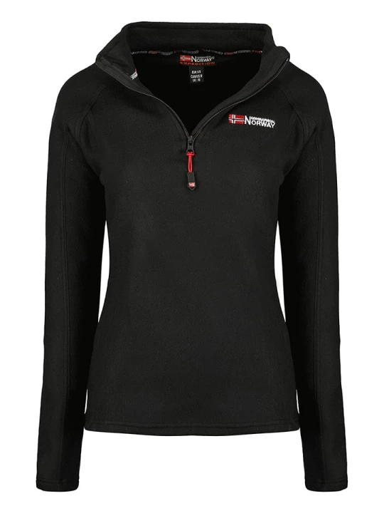 Zdjęcie produktu Geographical Norway Bluza polarowa "Tug" w kolorze czarnym rozmiar: XXL