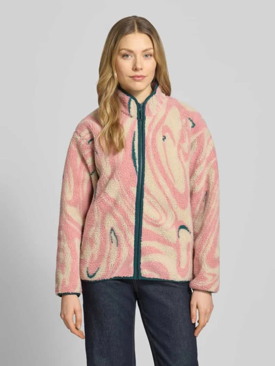 Zdjęcie produktu Bluza polarowa w stylu allover ze stójką Peak Performance Écru