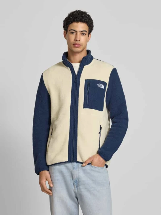 Zdjęcie produktu Bluza polarowa z naszywanym logo Model 'Yumiori' The North Face Granatowy