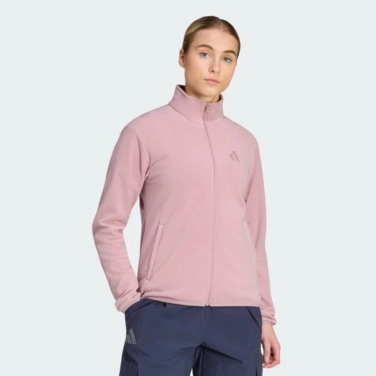 Zdjęcie produktu Bluza polarowa z suwakiem na całej długości Terrex Multi Essentials Adidas Magic Mauve