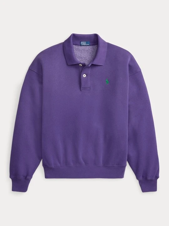 Zdjęcie produktu Bluza z polaru Polo Ralph Lauren fioletowy