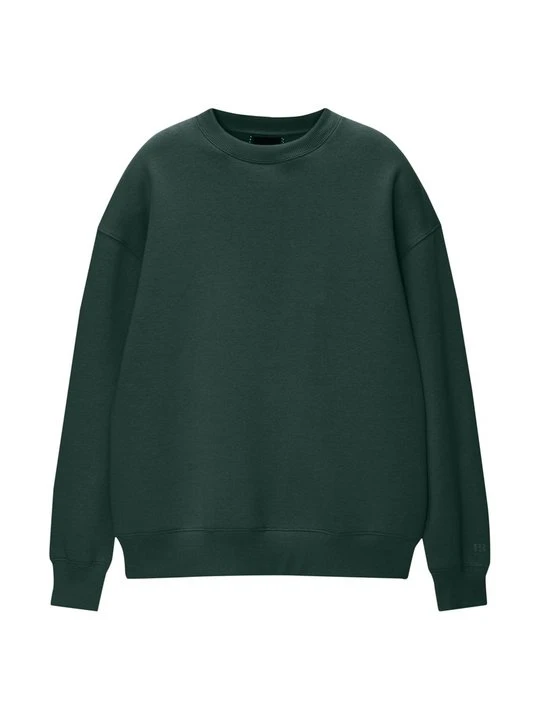 Zdjęcie produktu Bluza PULL&BEAR ciemnozielony