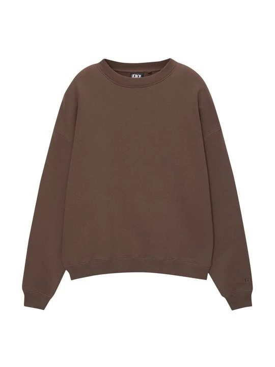 Zdjęcie produktu Bluza PULL&BEAR ciemnobrązowy