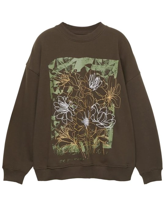 Zdjęcie produktu Bluza PULL&BEAR brązowy