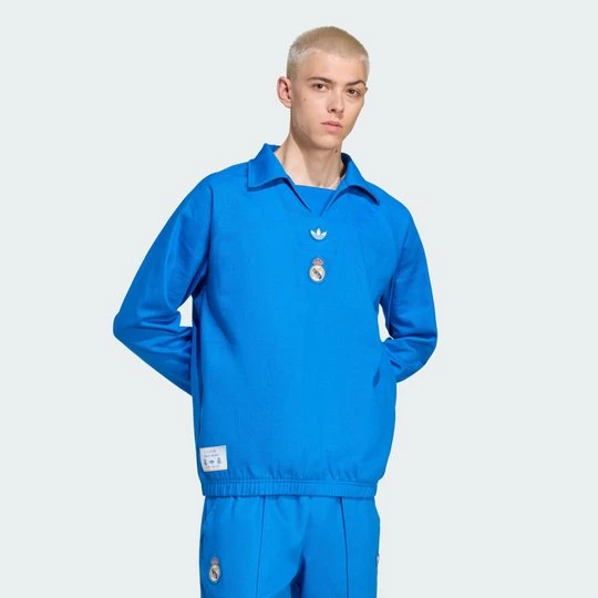 Zdjęcie produktu Bluza Real Madryt Terrace Icons Drill Adidas