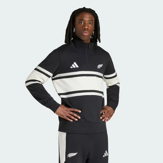 Zdjęcie produktu Bluza New Zealand Rugby Leisurewear Quarter Zip Adidas