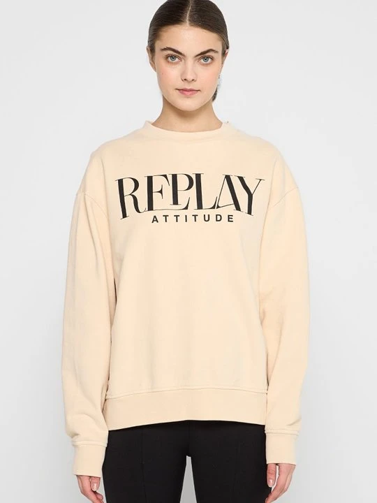 Zdjęcie produktu Bluza Replay piaskowy