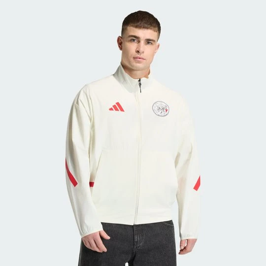 Zdjęcie produktu Bluza reprezentacyjna Ajax Amsterdam Z.N.E. Adidas Off White