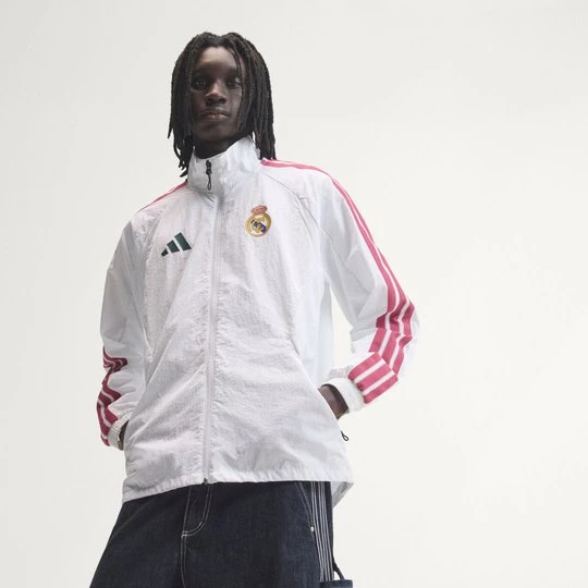 Zdjęcie produktu Bluza reprezentacyjna z podstawowego kompletu Real Madryt Adidas biały