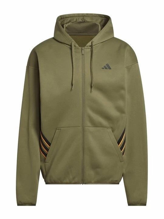 Zdjęcie produktu Bluza rozpinana Adidas oliwkowy