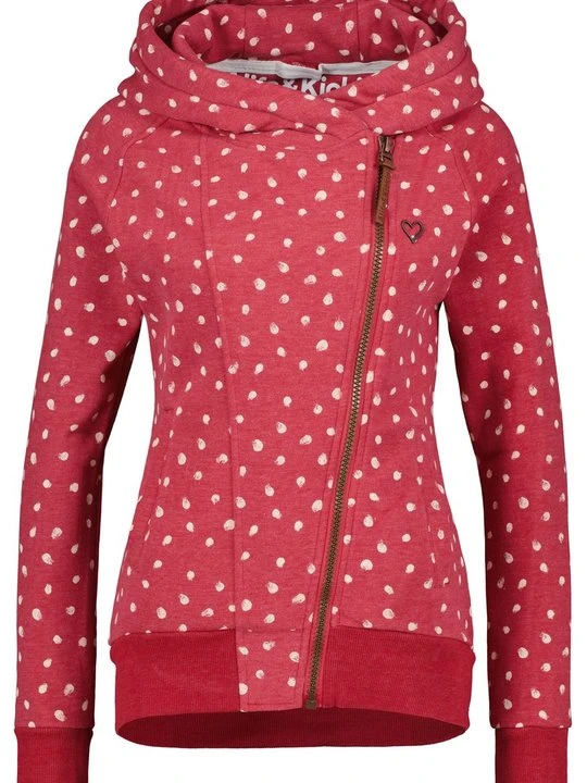 Zdjęcie produktu Bluza rozpinana ALIFE & Kickin czerwony melanż