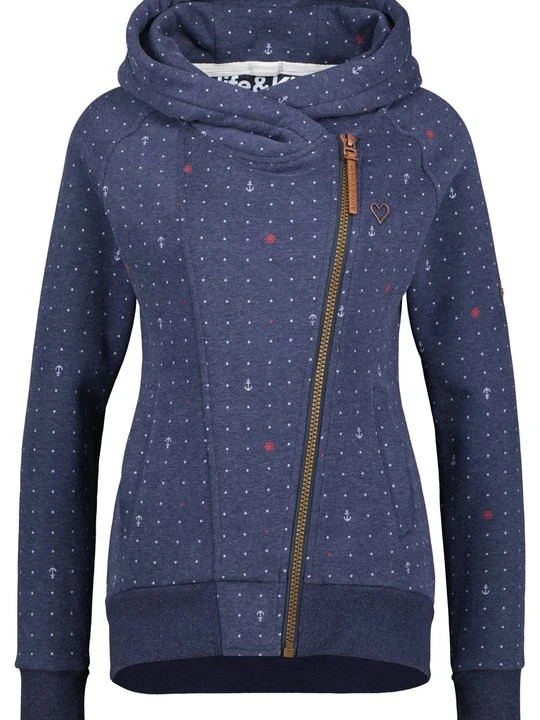 Zdjęcie produktu Bluza rozpinana ALIFE & Kickin niebieski melanż