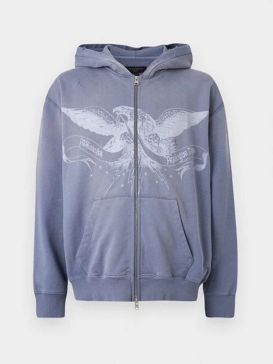 Zdjęcie produktu Bluza rozpinana AllSaints jasnoniebieski