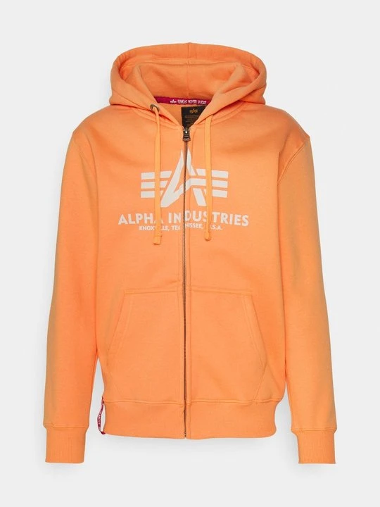 Zdjęcie produktu Bluza rozpinana Alpha Industries morelowy